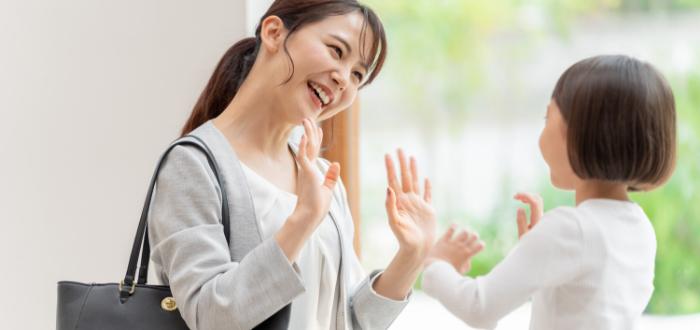 母が迎えにきた時の写真